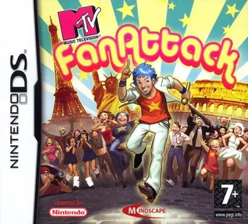 MTV Fan Attack (Europe) (En,Fr,De,Es,It) box cover front